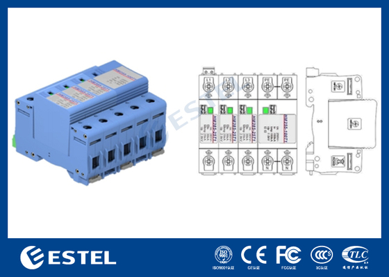 Dispositif de protection contre les surtensions (SPD) basse tension haute performance pour systèmes d'alimentation de télécommunications industrielles