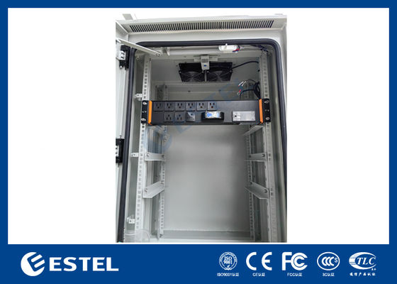 Armoire d'alimentation en extérieur pour télécommunications avec rectificateurs et MPPT pour les centrales au charbon et les chantiers miniers de 9 kW à 18 kW