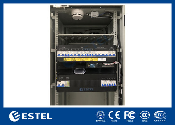 Système d'alimentation par télécommunications IP65 Encastrement d'alimentation extérieure avec rectificateurs de 18 kW 300A