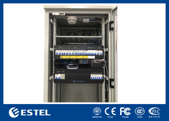 Système d'alimentation par télécommunications IP65 Encastrement d'alimentation extérieure avec rectificateurs de 15 kW 250A