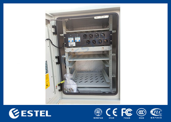 Armoire d'alimentation en extérieur pour télécommunications avec rectificateurs et MPPT pour les centrales au charbon et les chantiers miniers de 9 kW à 18 kW