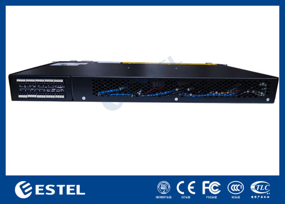 Système de rectification de télécommunications pour réseau avec gestion et contrôle à distance