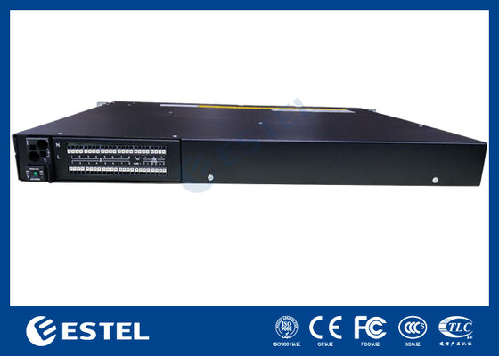 Système d'alimentation en courant continu avec surveillance et commande à distance pour les télécommunications