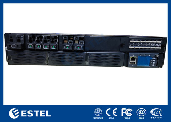 Système rectificateur DC48V 2U monté sur un rack pour équipement de centre de données de télécommunications