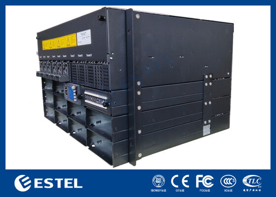 unité de distribution d'énergie intelligente de télécom du bâti 48VDC de support de 6U 30kw