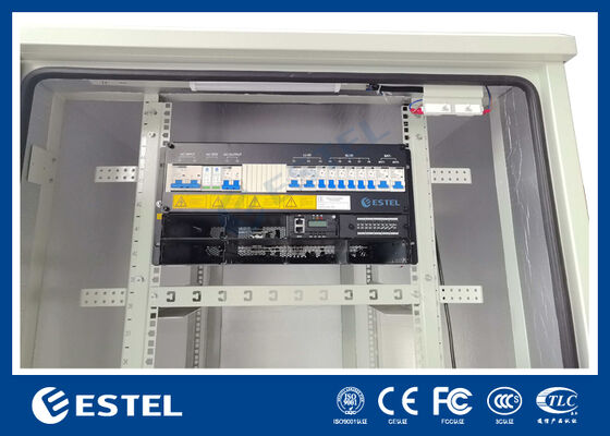 Redresseur de télécommunications 24kW en armoire extérieure IP65 38U à température contrôlée