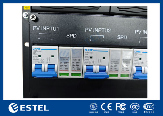ET48300 Énergie de rectificateur hybride solaire programmable de qualité télécom avec AI DI DO