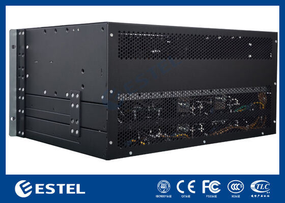 Armoire de télécommunication intégrée 21U IP55 avec système redresseur DC48V 24kw LLVD BLVD