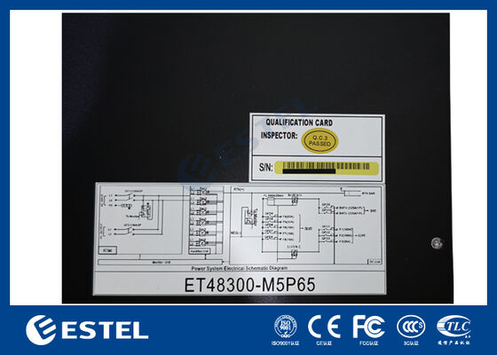 Système d'alimentation du rectificateur de télécommunications personnalisable de 24 kW pour l'alimentation en électricité des équipements de télécommunications critiques