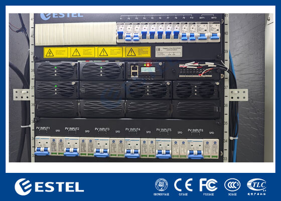 Communication hybride du système RS485 de redresseur de puissance du rendement élevé 12U 16kw de 96%
