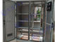 Deux compartiment en aluminium IP65 du bâti deux de plancher de Cabinet extérieur de télécom de portes