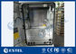 Système de refroidissement extérieur intégré en acier galvanisé d'échangeur de chaleur du Cabinet 120W/K de télécom