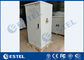 IP55 19&quot; Cabinets extérieurs de communication d'isolation thermique de support