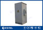 Anti Cabinets extérieurs de communication de la corrosion IP55 32U pour la zone résidentielle