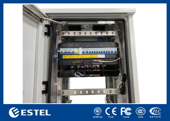 Panneau d'alimentation télécom de 32 kW avec deux portes pour l'alimentation en DC48V des équipements de télécom